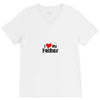 I LOVE MY FATHER V-Neck Tee