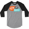 it simple 3/4 Sleeve Shirt
