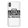 no sleep till preschool iPhoneX