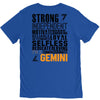 Strong Independent Motivated Gemini V-Neck Tee