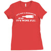 it's not a hangover it's wine flu Ladies Fitted T-Shirt