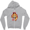 the lion 01 Zipper Hoodie