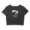 unicorns are overrated Crop Top