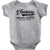 Vandelay industries import Export Original Size 89 Baby Bodysuit