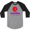 stylish retro hawaiian airlines 3/4 Sleeve Shirt