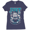 mad man Ladies Fitted T-Shirt