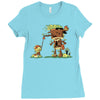 me and mr Ladies Fitted T-Shirt