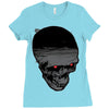 skull Ladies Fitted T-Shirt