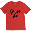 kiss me V-Neck Tee