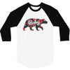 Floral Baby Bear 3/4 Sleeve Shirt