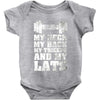 My Neck My Back My Triceps And My Lats Baby Onesie
