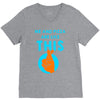 me and pizza are like this V-Neck Tee