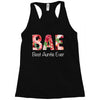 Bae Best Auntie Ever Racerback Tank