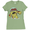 zombie monster2 Ladies Fitted T-Shirt