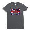 skinhead union jack, ideal birthday gift or present Ladies Fitted T-Shirt