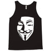v per vendetta face film horror cinema&amp;tv Tank Top