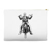 skeleton biker Accessory Pouches