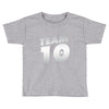 team 10 silver Toddler T-shirt