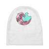 japanese pastel kawaii anime meme surf beach wave Baby Beanies