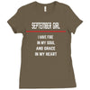 September Girl Ladies Fitted T-Shirt