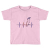 my heart beats for parrots Toddler T-shirt