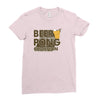 beer pong Ladies Fitted T-Shirt