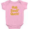 hab sosli' quch! klingon funny geek nerd sci fi alien conventions shir Baby Onesie