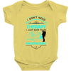 I Dont Need Therapy I Just Need Backpacking Baby Onesie