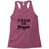 tis the season to be preggers baseball Racerback Tank