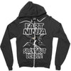 funny rfart ninja Zipper Hoodie