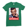 conor mcgregor notorious Ladies Fitted T-Shirt