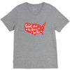 God Shed His Grace On Thee V-Neck Tee