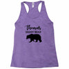 Daddy Bear - Baby Bear Custom Name Racerback Tank