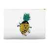 pineapple skateboarding Accessory Pouches