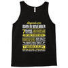Legends Are Born In November Tank Top