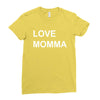 love momma Ladies Fitted T-Shirt