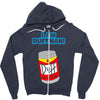 i am duff man homer cult funny retro Zipper Hoodie