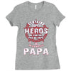 papa heros Ladies Fitted T-Shirt