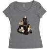 king of kittens Women's Triblend Scoop T-shirt