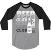 Beer Club Pub 3/4 Sleeve Shirt