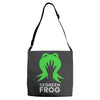 the green frog Adjustable Strap Totes