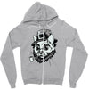 lepre cat Zipper Hoodie