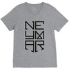 neyma black logo V-Neck Tee