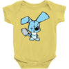 evil rabbit Baby Onesie