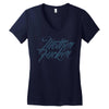 fucker Women's V-Neck T-Shirt