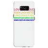 love is love, black lives matter, climate change is real, immigrants m Samsung Galaxy S8