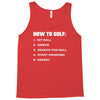 how to golf best trending Tank Top