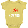 i heart howard Baby Bodysuit