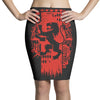 lion crest Pencil Skirts