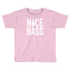 nice bass fishing Toddler T-shirt